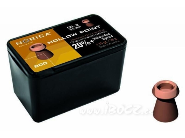 Сачми NORICA Hollow Point 5,5 mm 200бр.