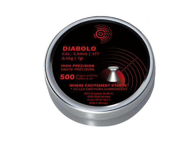 Сачми  Geco Diabolo - кал. 4,5 мм /500бр./