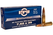  Нарезни патрони PPU кал. 7,62х39 PSP 8.0g 