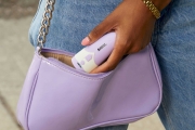 Електрошок с мини фенер Sabre Lavender