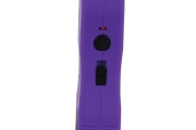 Електрошок с мини фенер Sabre Purple 120lum