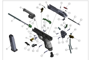 Газов пистолет BLOW 9mm TR1402 Black